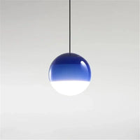 Modern Creative Colored Glass Ball LED Chandelier Restaurant Living Room Bedroom Hotel Art Pendant Lamp Home Decor Light Fixture-Letifly Lights and Decor