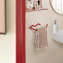 Red Black Toilet Paper Holder Resistant Tissue Paper Towel Rack For Bathroom Kitchen Washroom Screw Wall Mount Hook Accessory-Letifly Lights and Decor
