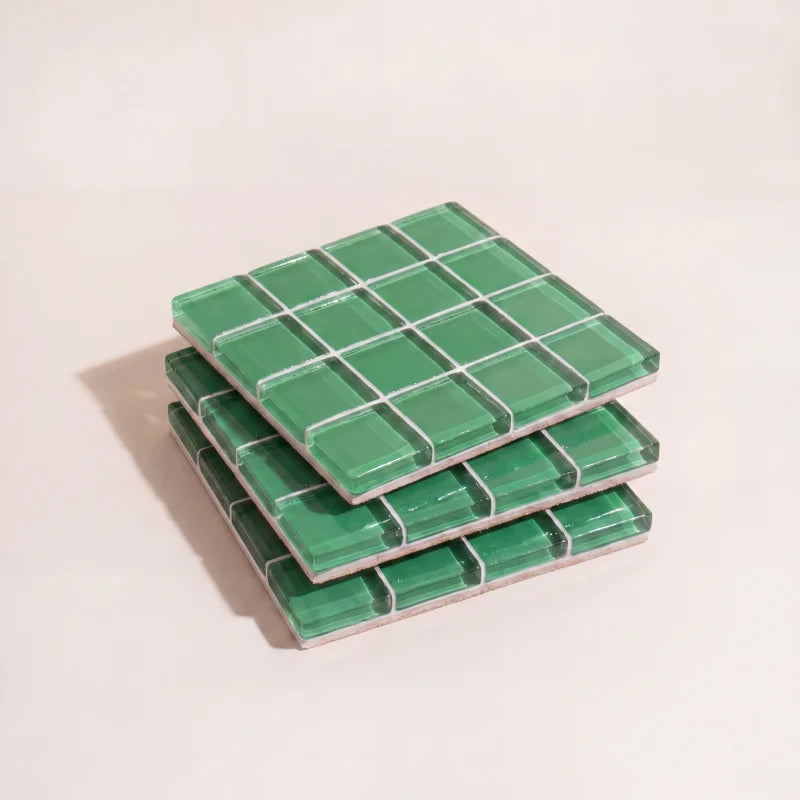 Pixel Tile Coasters-Letifly Lights and Decor