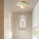 Nordic Family Farmhouse Ceiling Light Flower Ceiling Lamp Suitable Corridors,cloakrooms,porches,bedrooms,foyers Lighting Fixture-Letifly Lights and Decor