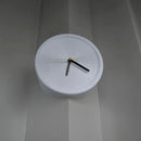 Ins Quiet Wall Clock 8inch Non-Ticking Punch-Free Corner Wall Clock Wall Decor Bedroom Technology Luxury Art Home Decoration-Letifly Lights and Decor