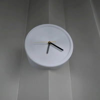 Ins Quiet Wall Clock 8inch Non-Ticking Punch-Free Corner Wall Clock Wall Decor Bedroom Technology Luxury Art Home Decoration-Letifly Lights and Decor