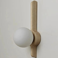 Moonlight Creative Wall Lights Walnut Wood Wabi-sabi Modern Sconce Lamps Home Decor Living Dining Room Bedroom Study Corridor-Letifly Lights and Decor