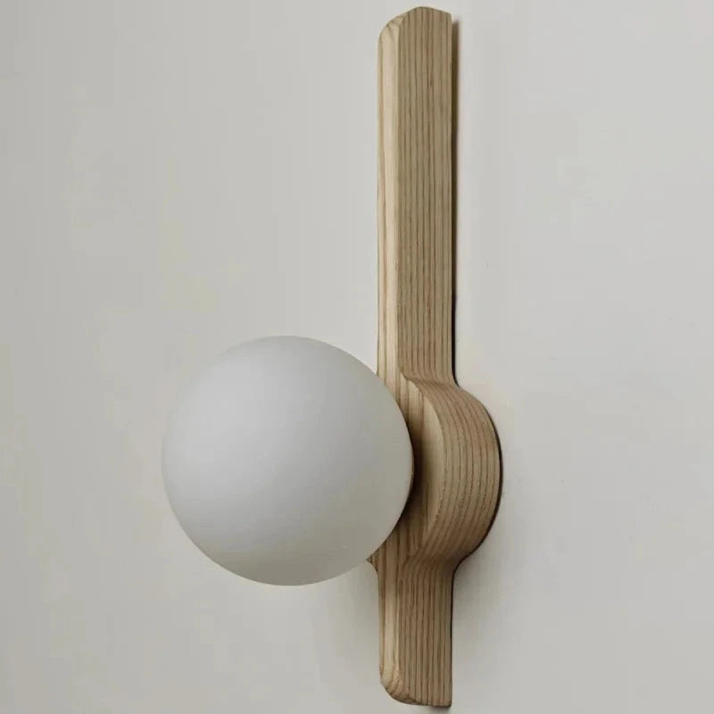 Moonlight Creative Wall Lights Walnut Wood Wabi-sabi Modern Sconce Lamps Home Decor Living Dining Room Bedroom Study Corridor-Letifly Lights and Decor