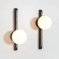 Moonlight Creative Wall Lights Walnut Wood Wabi-sabi Modern Sconce Lamps Home Decor Living Dining Room Bedroom Study Corridor-Letifly Lights and Decor