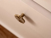 SBrass Cabinet Pulls Cup Flat Vintage Drawer Pulls Kitchen Cupboard Bathroom Dresser Cabinet Knob Hardware Antique Brass Handles-Letifly Lights and Decor