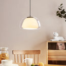 Danish Jelly Glass Lustre Pendant Lights Modern Simple Bedroom Bedside Hanging Lamp Living Room Glass Dining Room Home Decor-Letifly Lights and Decor