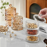 1pc Elegant Glass Ice Cream Dessert Cups With Lids - Perfect For Pudding, Yogurt, And Gelato - Ideal For Home & Commercial Use-Letifly Lights and Decor