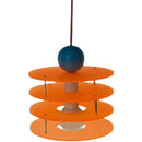 Disc-O Drop Pendant Lamp colorful acrylic bauhaus pendant lamp multilayer disc design dopamine decor