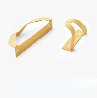 Brass Invisible Gold Handle Cabinet Door Knob Handle Desk Drawer Pulls Modern Knobs Furniture Hardware Kitchen Accessories-Letifly Lights and Decor