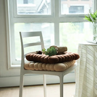 INS Cookie Biscuit Cushion Soft Cute Throw Pillow Square Circle Thicken Seat Decorative Flooring for Living Room Household Chair-Letifly Lights and Decor