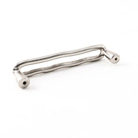 Santaya PVD Nickel Silver Brass Handles Kitchen Cabinet Pulls Bedroom Wardrobe Drawer Knobs Furniture Handle-Letifly Lights and Decor