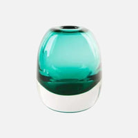 ins Light luxury thick transparent glass vase decoration hydroponic crafts home decoration ornaments living room decor-Letifly Lights and Decor