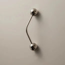 Kinetic Line Knobs & Pulls Minimalist brass cabinet knobs and pulls solid brass modern hardware set