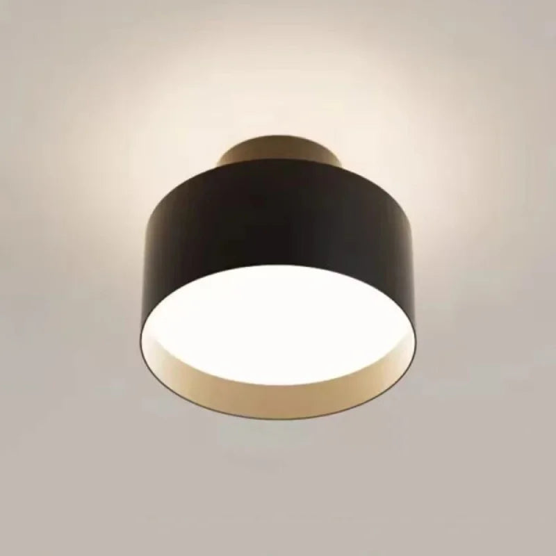 Bauhaus surface mounted tube light retro industrial style living room bedroom no master light modern anti glare aisle light-Letifly Lights and Decor