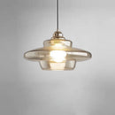 Apollo Aura Lamp Cognac glass pendant light retro layered chandelier modern kitchen island lamp