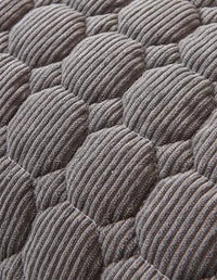 Pet Bed Quilted Plush Sleeping Mat with Bolstered Edges Soft Indoor Pet Lounger for Cats and Small Dogs - Letifly Lights and Decor