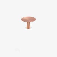 Letifly Lights & Decor - Soren Disc Cabinet Knob - Solid brass round cabinet knob with disc-shaped face in multiple finishes