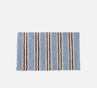 Ins Stripe Tufting Grids Bathroom Mat Living Room Carpet Bathmat Bedside Rug Soft Bedroom Floor Pad Home Decor-Letifly Lights and Decor