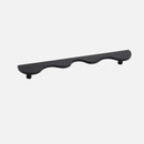 Brass Wave Shape Cabinet Handles Modern Drawer Pulls Gold/Black Furniture Handles for Kitchen Wardrobe Door-Letifly Lights and Decor