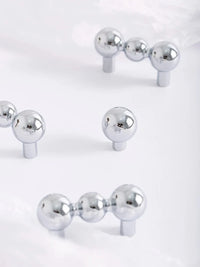 Furniture Handles Bedroom Brass French Silver Wardrobe Door Handle Cabinet Door Shoe Cabinet Drawer Kitchen Brass Small Handles-Letifly Lights and Decor