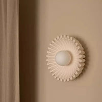 French medieval ceramic pub wall lamp, living room, bedroom, bedside aisle entrance background wall lamp-Letifly Lights and Decor