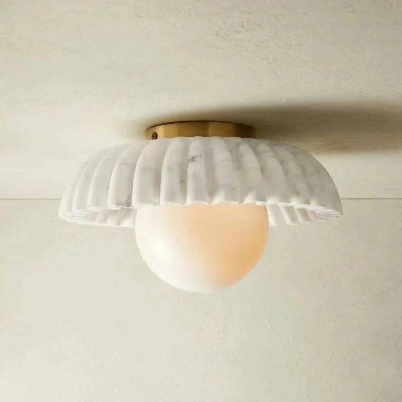 Nordic Family Farmhouse Ceiling Light Flower Ceiling Lamp Suitable Corridors,cloakrooms,porches,bedrooms,foyers Lighting Fixture-Letifly Lights and Decor