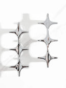 Letifly Lights & Decor - Crossbeam Brass Knobs - Sculptural Brass Cabinet Knobs Cross Shape Antique Gold Black Polished Chrome Hardware