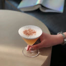 Japanese Low-foot Martini Glass Kimura Exquisite Cocktail Glass Martini Glass Creative Triangular Wine Glass-Letifly Lights and Decor
