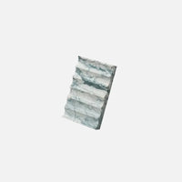1pcs Natural Marble Soap Dish Natural Antique Wood Grain Soap Box Retro Red Soap Holder Home Decoration Bathroom Accessories-Letifly Lights and Decor