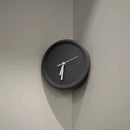 Ins Quiet Wall Clock 8inch Non-Ticking Punch-Free Corner Wall Clock Wall Decor Bedroom Technology Luxury Art Home Decoration-Letifly Lights and Decor
