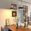 Aero Bar Pendant Lamp Aluminum and wood linear pendant light modern Nordic ceiling lamp chandelier