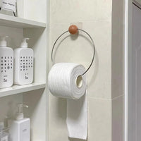Birch Ring Paper Towel Holder-Letifly Lights and Decor