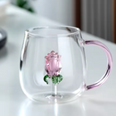 Blossom Glass Teapot and Cup Set-Letifly Lights and Decor