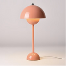 Flowerpot Lacquered Metal Table Lamp - Final Sale-Letifly Lights and Decor