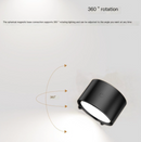 MagnoGlow LED Wall Lamp – Rechargeable, Detachable, Stick-On & Remote-Controlled-Letifly Lights and Decor