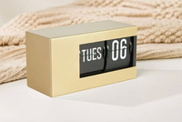 Maison Flip Calendar Clock-Letifly Lights and Decor