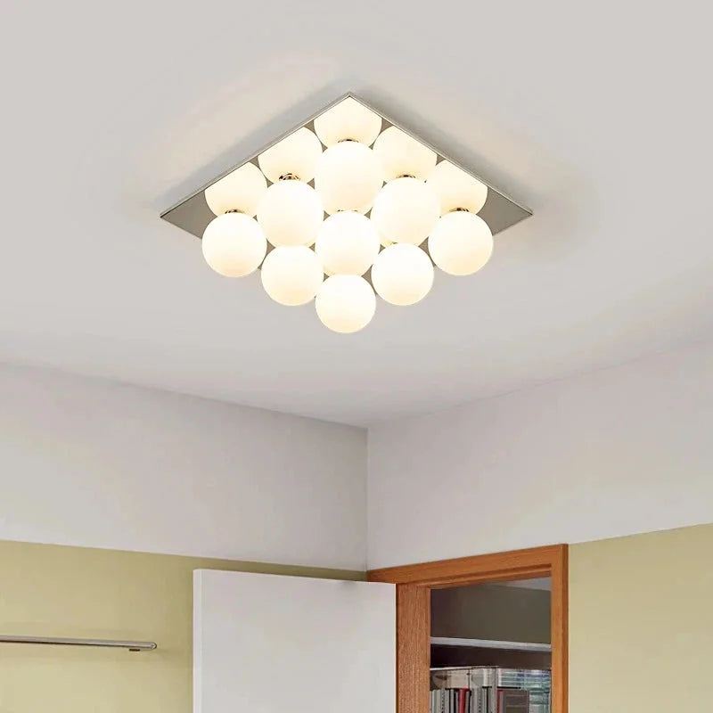 Bauhaus Nordic Italia Style Metals Led Celling Light Celling Lamp for Bedroom Living Room Office Indoor Home Decorative Fixture-Letifly Lights and Decor