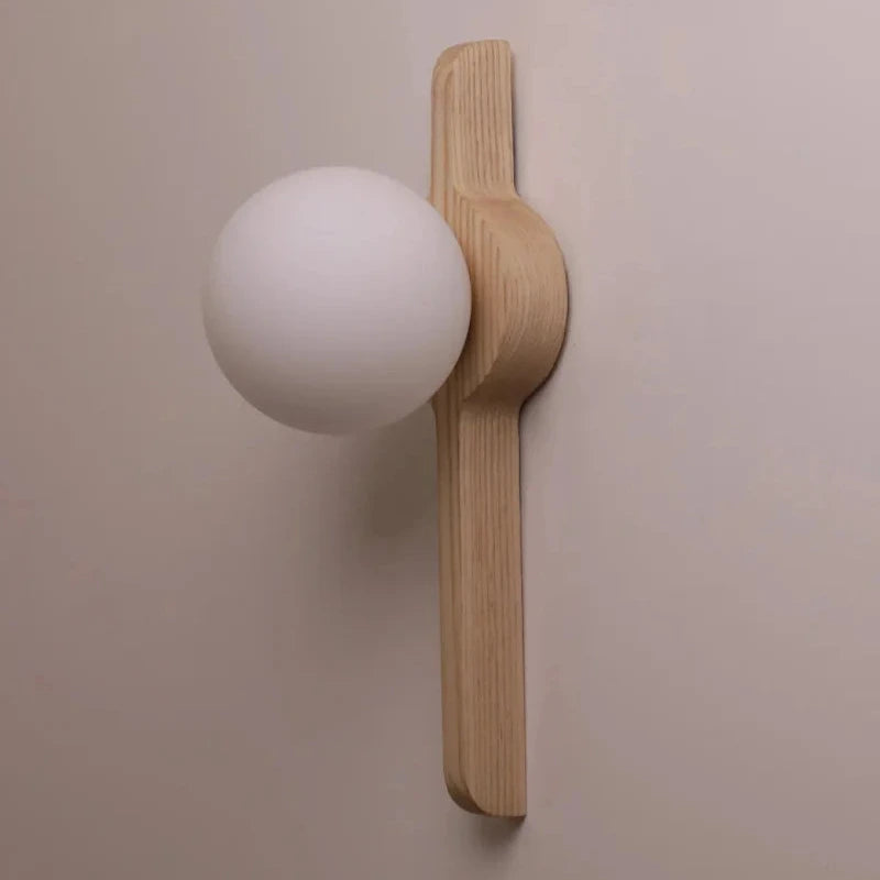 Moonlight Creative Wall Lights Walnut Wood Wabi-sabi Modern Sconce Lamps Home Decor Living Dining Room Bedroom Study Corridor-Letifly Lights and Decor