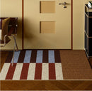 PVC Grids Floor Anti Slip Pad Aesthetic Home Room Decor Geometric Bathroom Mat Soft Rug Bedroom Carpet Doormat-Letifly Lights and Decor