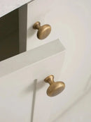 Antique Brass Furniture Handles with Backplate Wardrobe Kitchen Cupboard Cloakroom Bedside Cabinet Handle Bedroom Accessories-Letifly Lights and Decor