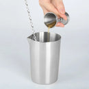 5-Piece Stainless Steel Cocktail Shaker set 700ml Bartender Kit Cocktail Tools Set Cocktail Shaker-Letifly Lights and Decor