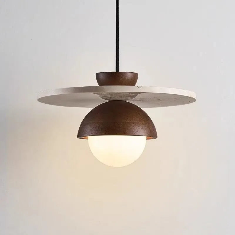 Aster Walnut Pendant Lamp