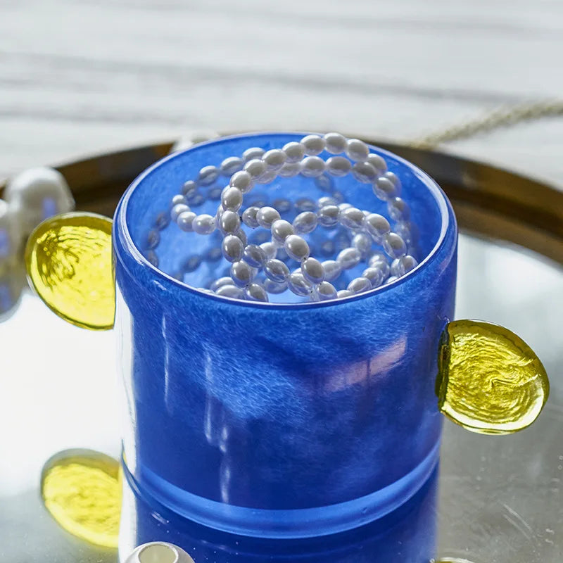 Color Gradient Glass Vase