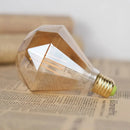 Vintage Edison Led Bulb G95 Dimaond 4W Led Filament 2700Kelvin Warmth Glow Specialty Decorative Light Bulb 110V 220V-Letifly Lights and Decor