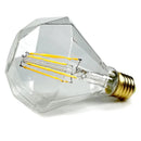 Vintage Edison Led Bulb G95 Dimaond 4W Led Filament 2700Kelvin Warmth Glow Specialty Decorative Light Bulb 110V 220V-Letifly Lights and Decor