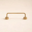 Antique Brass Furniture Handles with Backplate Wardrobe Kitchen Cupboard Cloakroom Bedside Cabinet Handle Bedroom Accessories-Letifly Lights and Decor