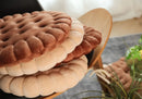 INS Cookie Biscuit Cushion Soft Cute Throw Pillow Square Circle Thicken Seat Decorative Flooring for Living Room Household Chair-Letifly Lights and Decor