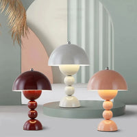 Table Lamp Mushroom Bud Atmosphere Night Light Nordic Style Retro Creative Living Room Bedroom Desk Decorative Light Girl Gift-Letifly Lights and Decor