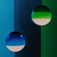 Modern Creative Colored Glass Ball LED Chandelier Restaurant Living Room Bedroom Hotel Art Pendant Lamp Home Decor Light Fixture-Letifly Lights and Decor